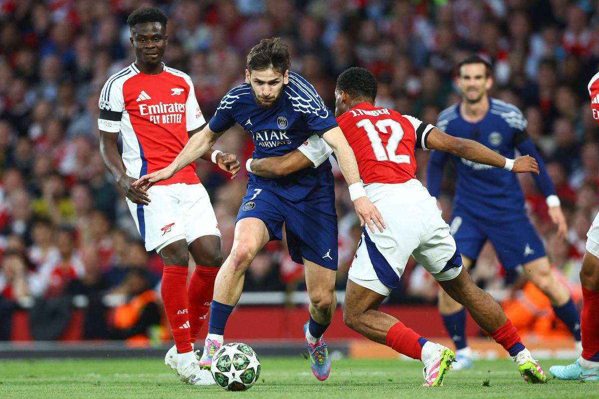 Arsenal - PSG, duel de foc în semifinalele Ligii Campionilor