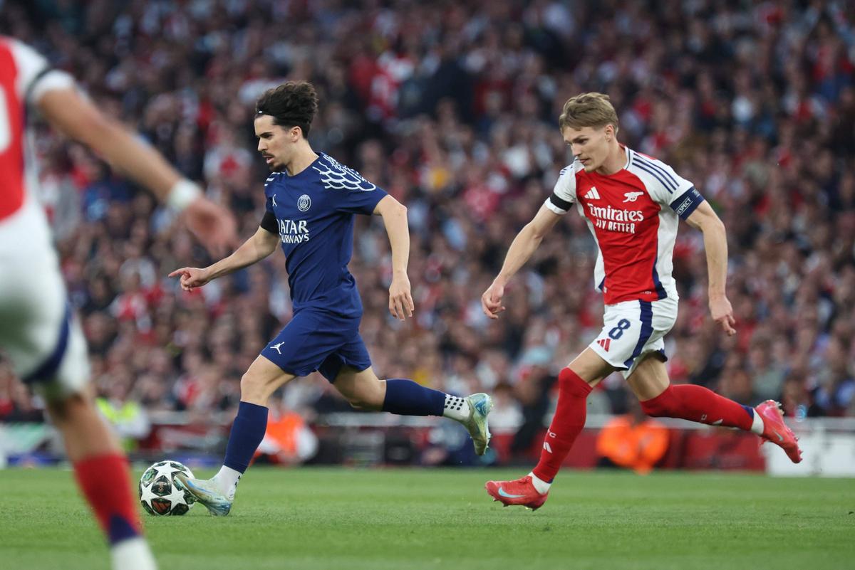 Arsenal - PSG, duel de foc în semifinalele Ligii Campionilor