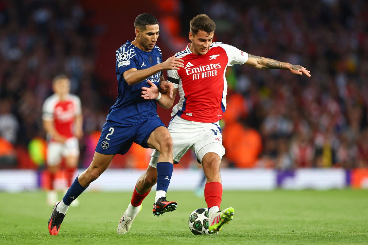 Arsenal - PSG, duel de foc în semifinalele Ligii Campionilor