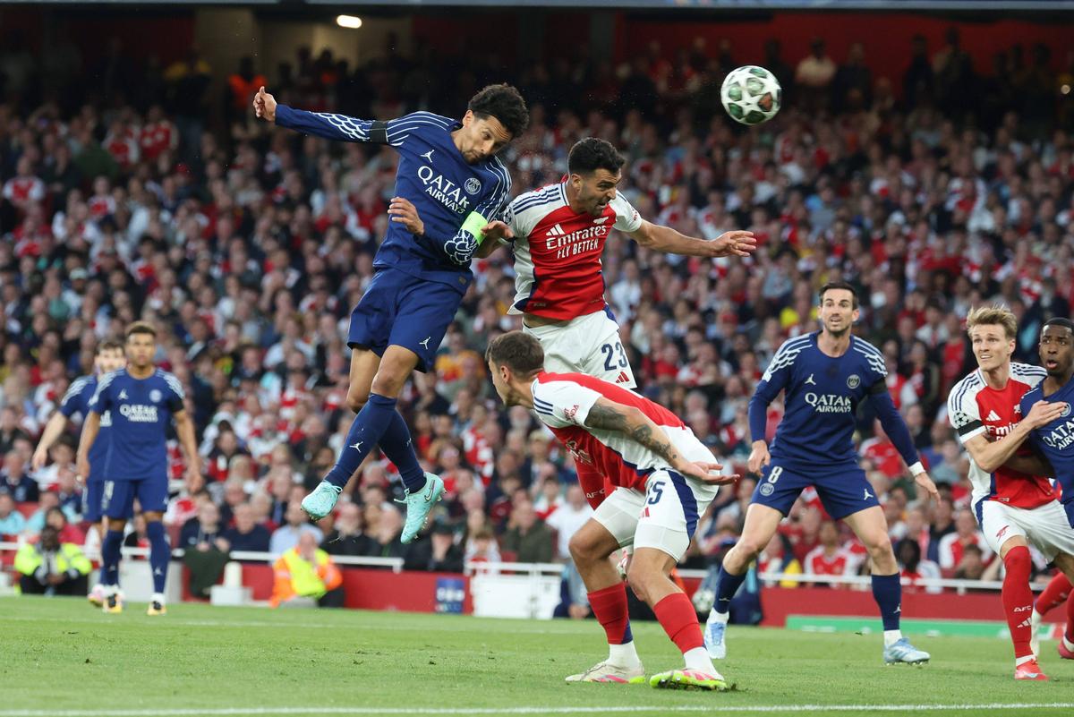 Arsenal - PSG, duel de foc în semifinalele Ligii Campionilor
