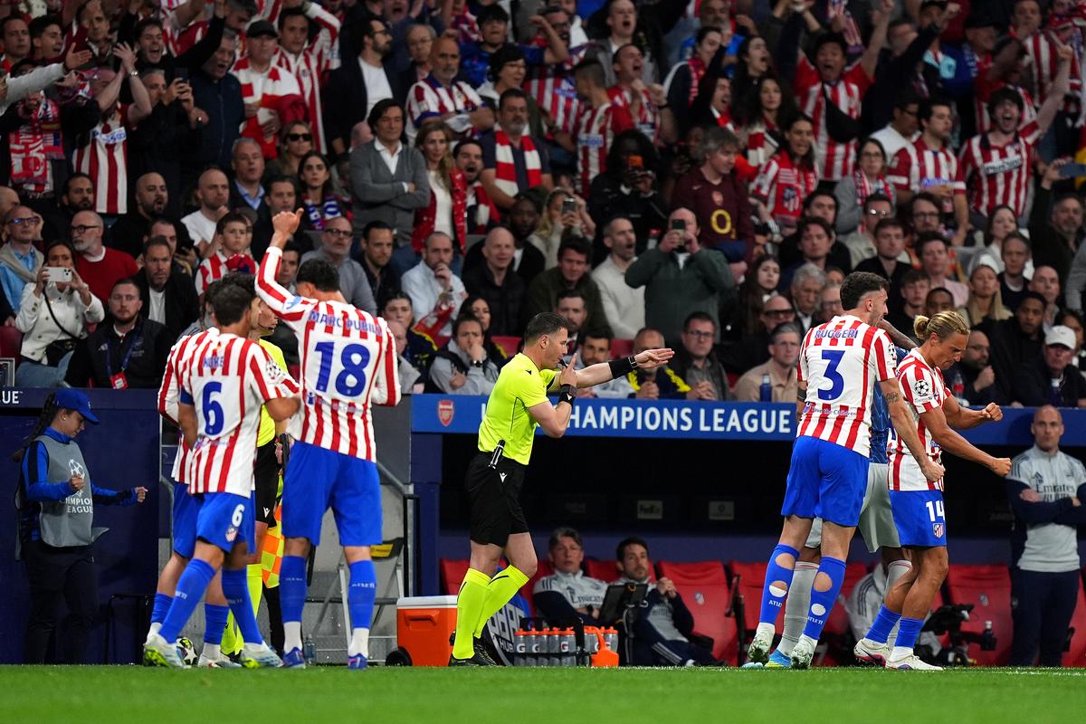 Atletico Madrid - Arsenal, tur semifinale Liga Campionilor