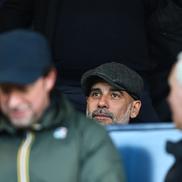Pep Guardiola, surprins la un meci din liga a treia // FOTO: Imago Images