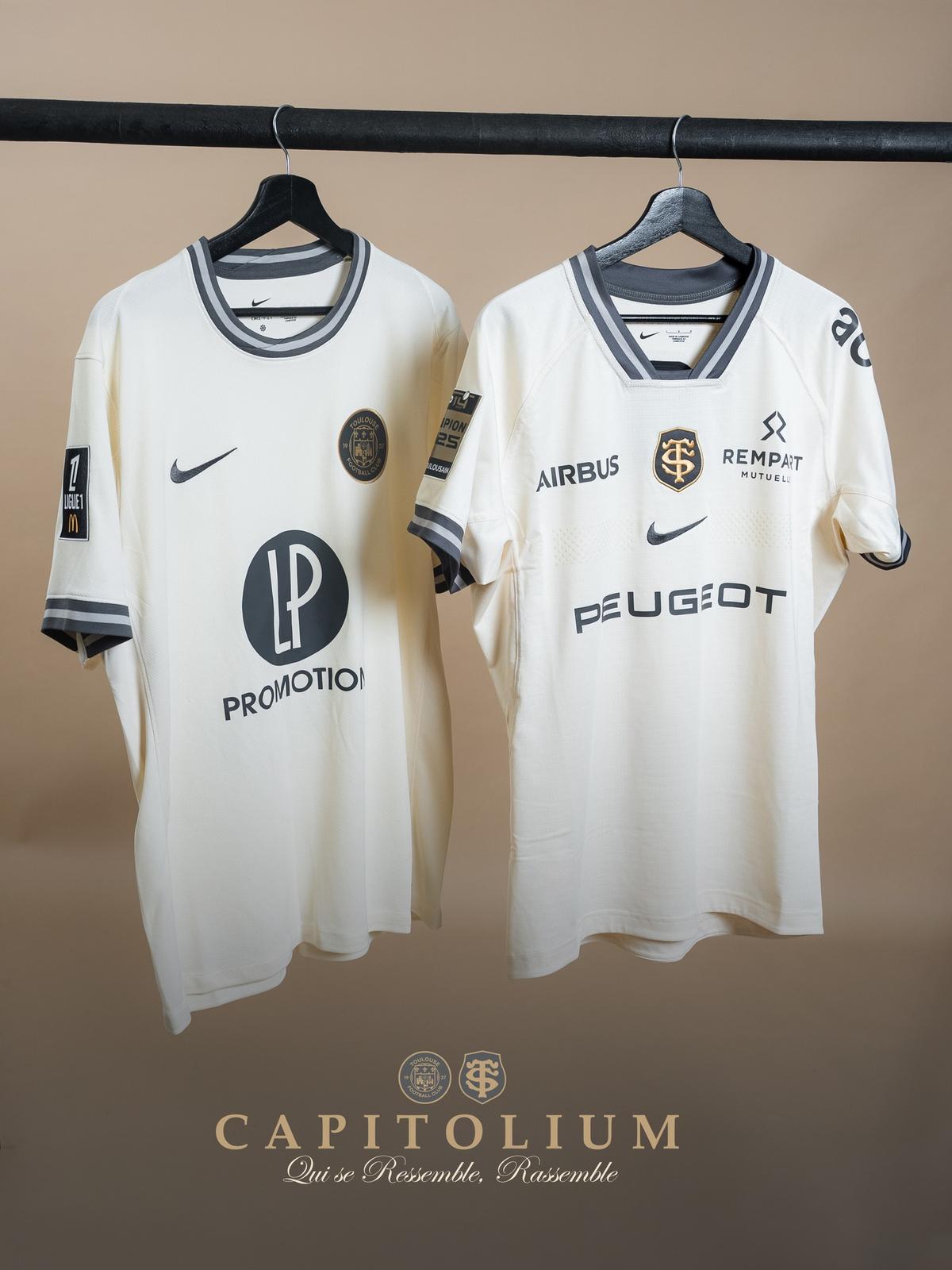 Spectacol la Toulouse, cu echipele de fotbal și rugby în prim-plan // foto: X