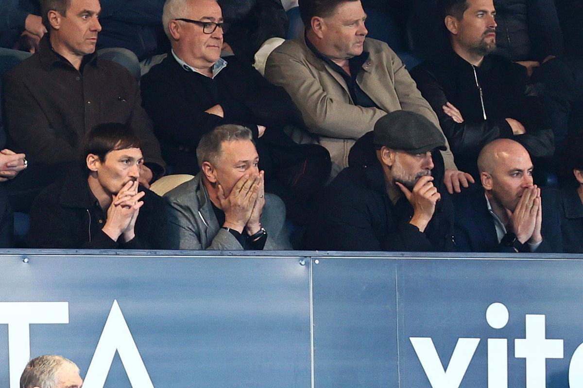 Pep Guardiola, surprins la un meci din liga a treia