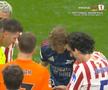 Penalty controversat în Atletico - Arsenal // FOTO: captură Prima Sport