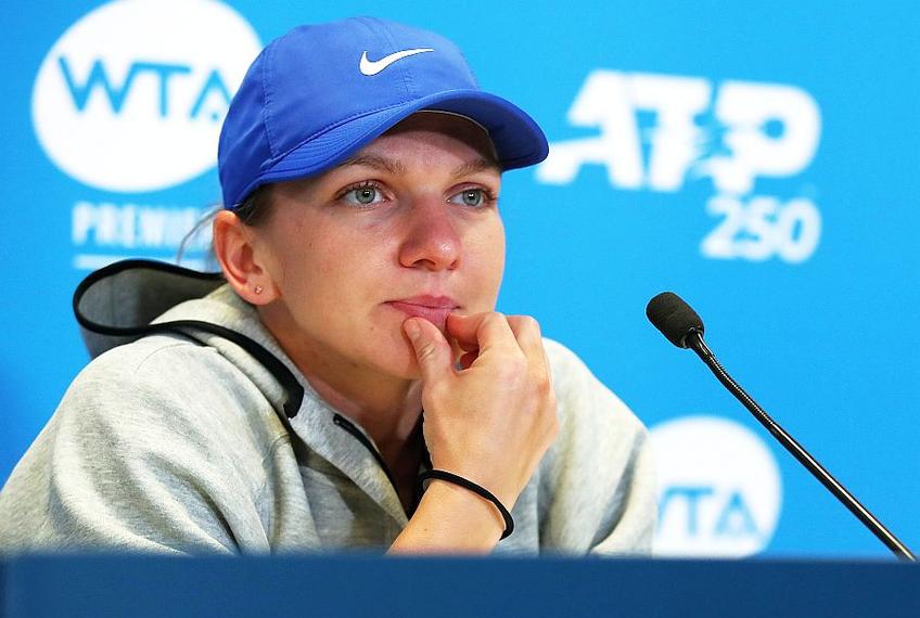 Simona Halep la turneul de la Adelaide, foto: Guliver/gettyimages