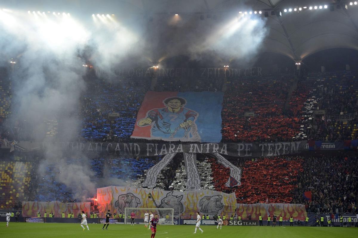 Bannere Steaua - Dinamo - evergreen