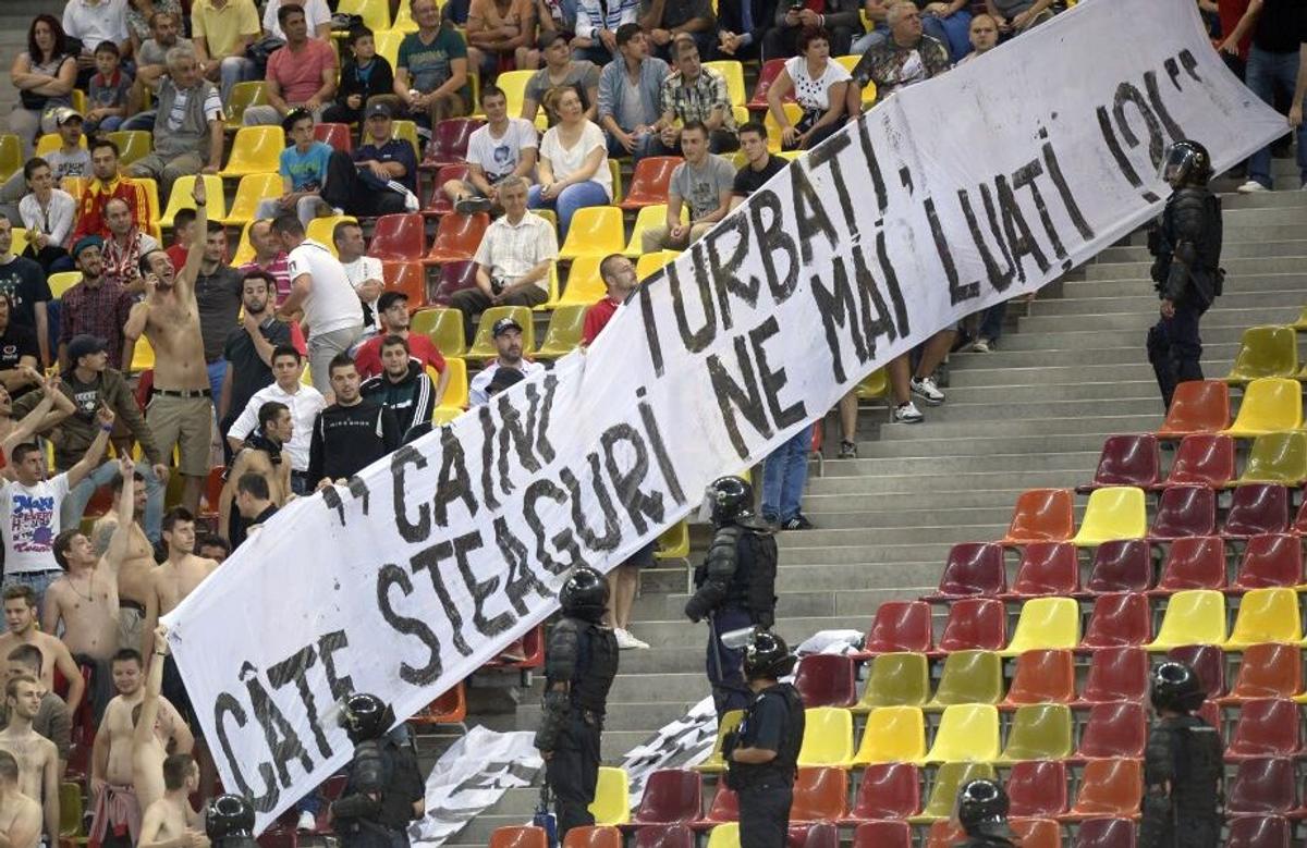Bannere Steaua - Dinamo - evergreen