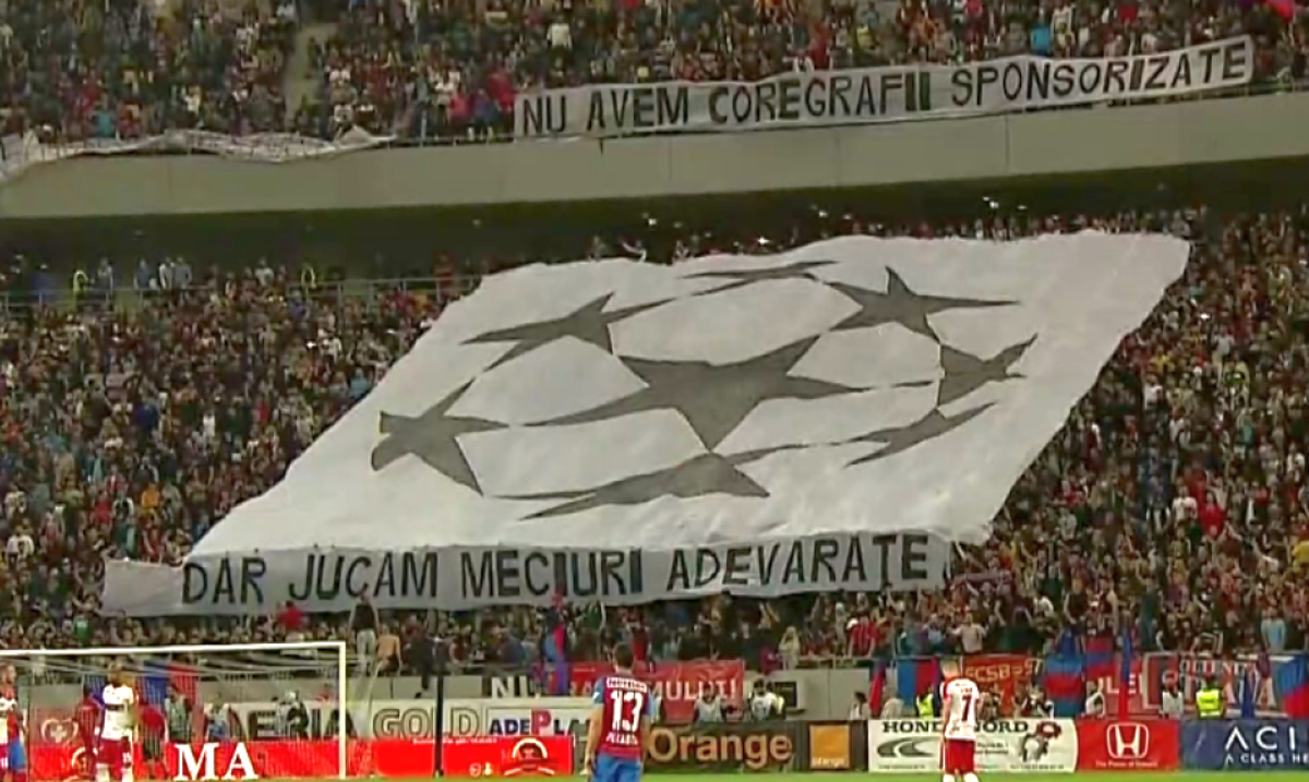 Bannere Steaua - Dinamo - evergreen