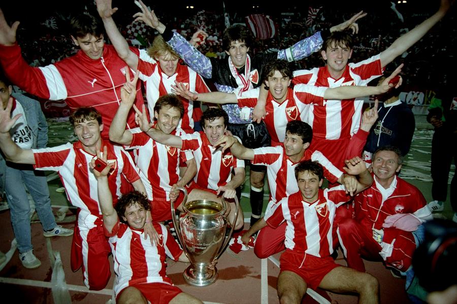 Steaua Roșie Belgrad a câștigat titlul în Serbia » Când vor putea sărbători cu fanii + coincidență remarcabilă cu meciul istoric în care a jucat și Belodedici