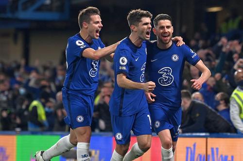 Jorginho, celebrând un gol al lui Chelsea. foto: GuliverGetty Images