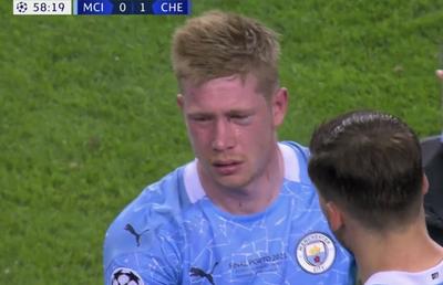 Momente dramatice în City - Chelsea! De Bruyne a ieșit în lacrimi de pe teren