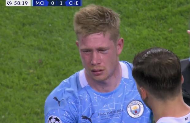 Momente dramatice în City - Chelsea! De Bruyne a ieșit în lacrimi de pe teren