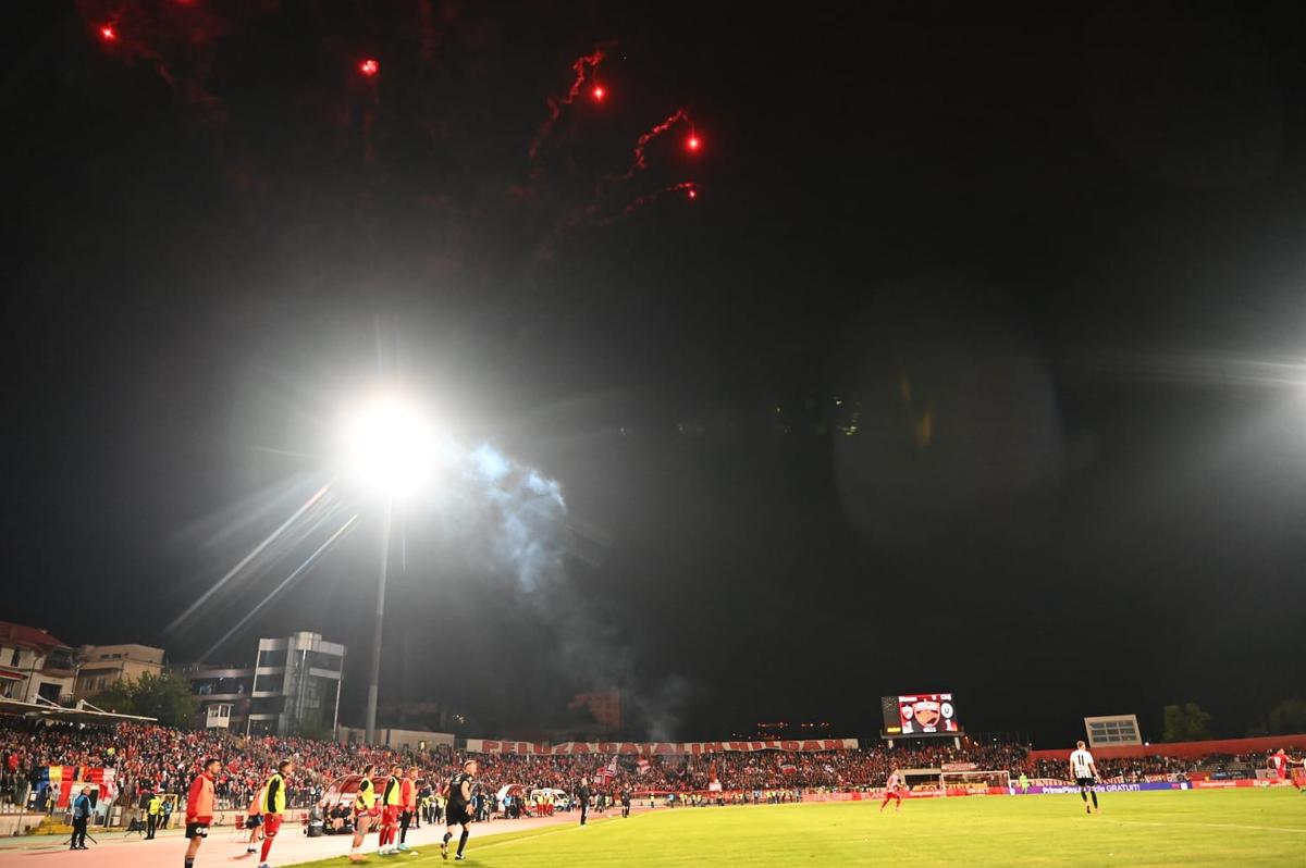 Dinamo - U Cluj, atmosferă