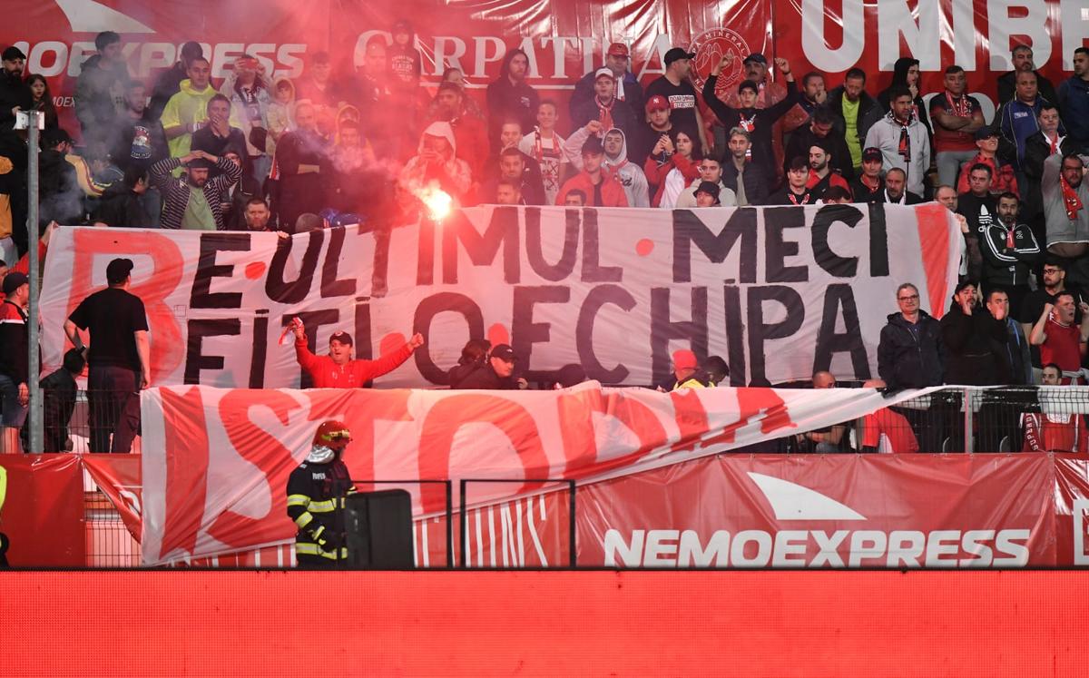 Dinamo - U Cluj, atmosferă