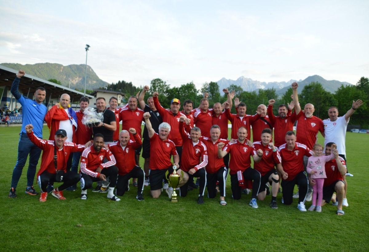 Old Boys UTA Bătrâna Doamnă a câștigat turneul internațional de la Kossen, Austria