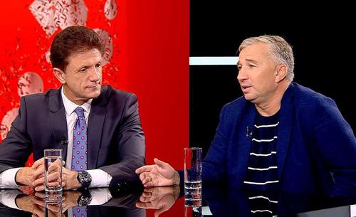 Gică Popescu (stânga) și Dan Petrescu sunt prieteni din perioada junioratului