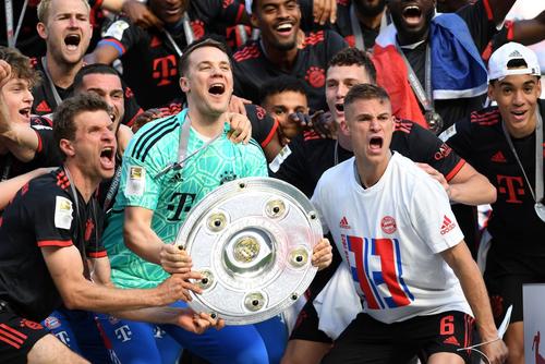 Joshua Kimmich a reacționat după demiterea CEO-ului Kahn și a directorului sportiv Salihamidzic, reproșându-i lui Uli Hoeness, președintele onorific, momentul în care i-a concediat pe cei doi/ foto Imago Images