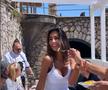 Mădălina Ghenea dansând pe mese