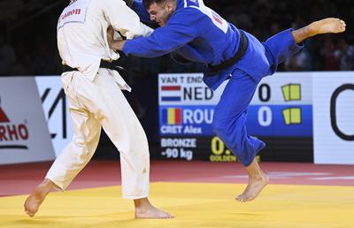Judoka Alex Creț este sigur de calificarea la Paris » Delegația României ajunge la 90 de sportivi