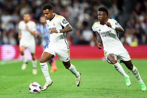 Rodrygo, în stânga // foto: Guliver/gettyimages