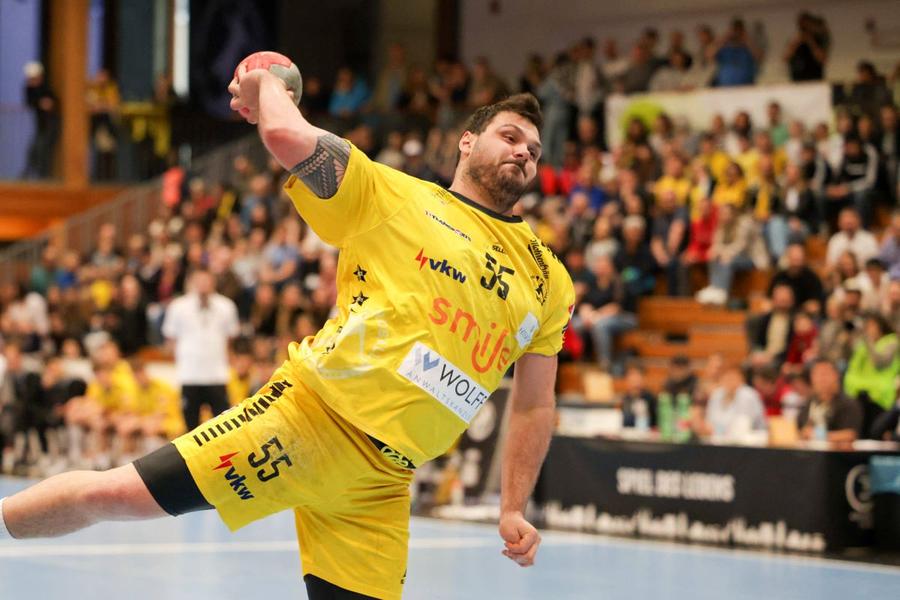 Tobias Wagner într-un meci cu Minaur Baia Mare din EHF European Cup Foto: Imago Dinamo se pregătește de Liga Campionilor pentru sezonul viitor! » Trei transferuri parafate, alte patru în lucru