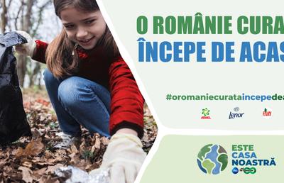 Campania O Românie Curată Începe de Acasă: Peste 500 voluntari au colectat 22 tone de deșeuri și au plantat 2500 de puieți