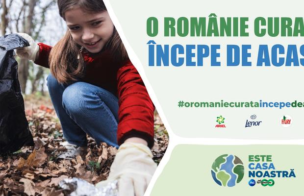 Campania O Românie Curată Începe de Acasă: Peste 500 voluntari au colectat 22 tone de deșeuri și au plantat 2500 de puieți