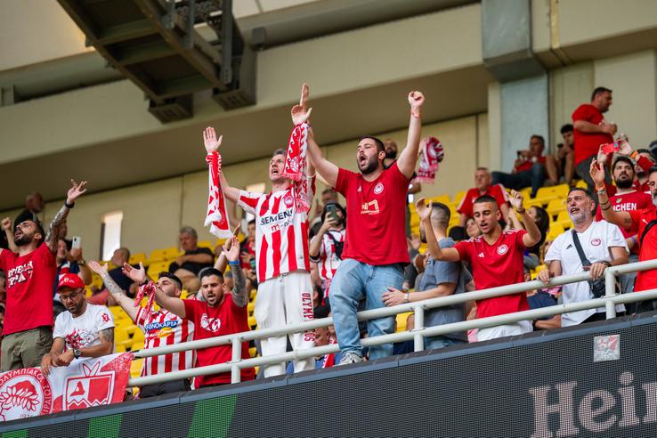 Cele mai spectaculoase imagini de la Olympiakos - Fiorentina, finala Conference League