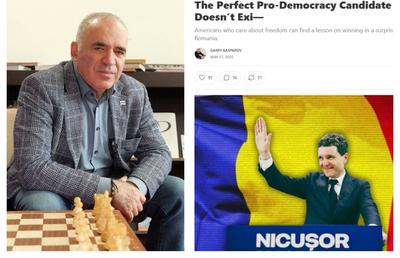 Din SUA, Garry Kasparov se folosește de victoria lui Nicușor Dan pentru a-i învăța pe americani: „Oricine vrea să-l doboare pe Trump, luați exemplu!”