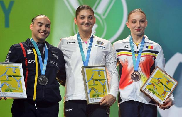 Ana Maria Bărbosu, medalie de bronz la individual compus în cadrul Campionatelor Europene » România nu mai urcase pe podium în această probă de doisprezece ani