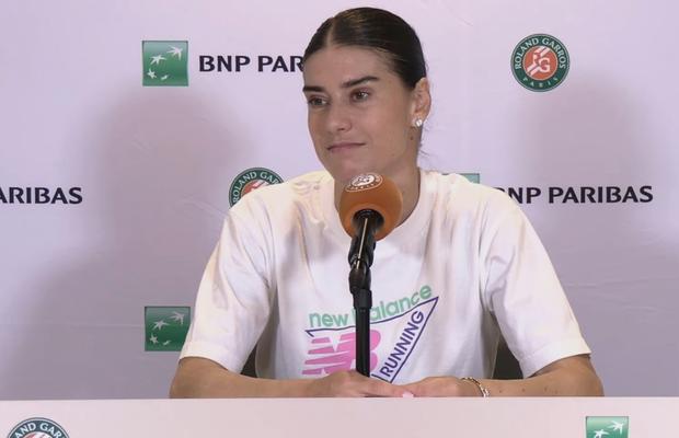 Sorana Cîrstea, conferință de presă de opt minute la Roland Garros + întrebare despre atacul cu dronă