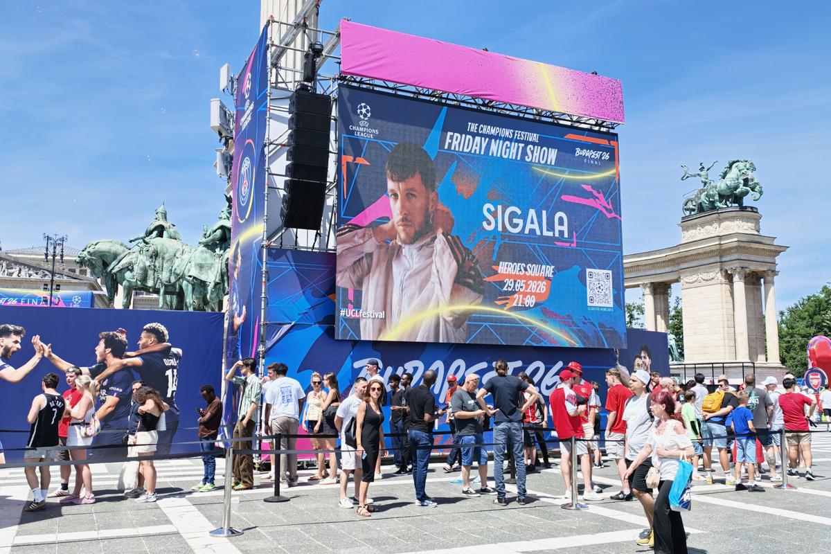 Gazeta a ajuns la finala Champions League! Festival inedit în Budapesta: 30 de lei pentru o bere, iar cash-ul este interzis » Steaua, amintită în capitala Ungariei!