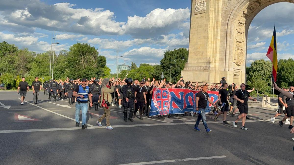 Dinamo - FCSB, imagini înainte de meci