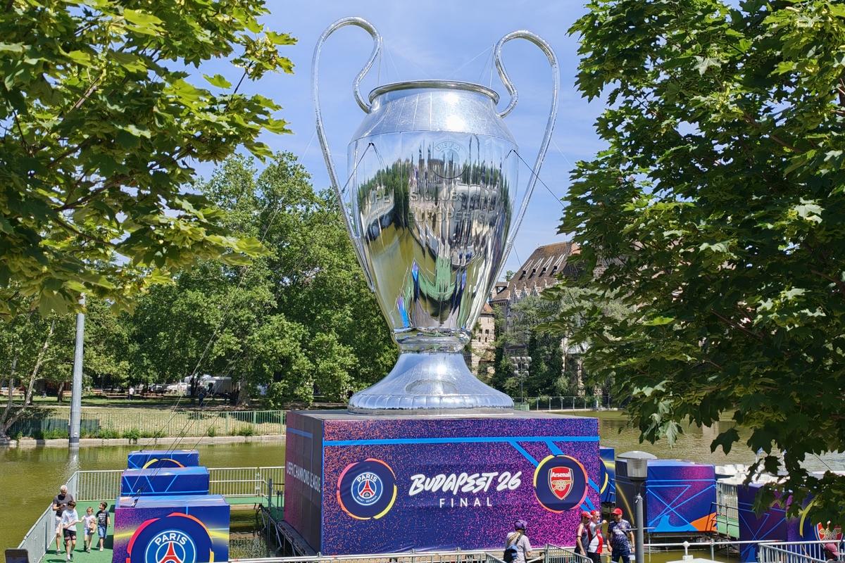 Imagini din fanzone-ul din Budapesta