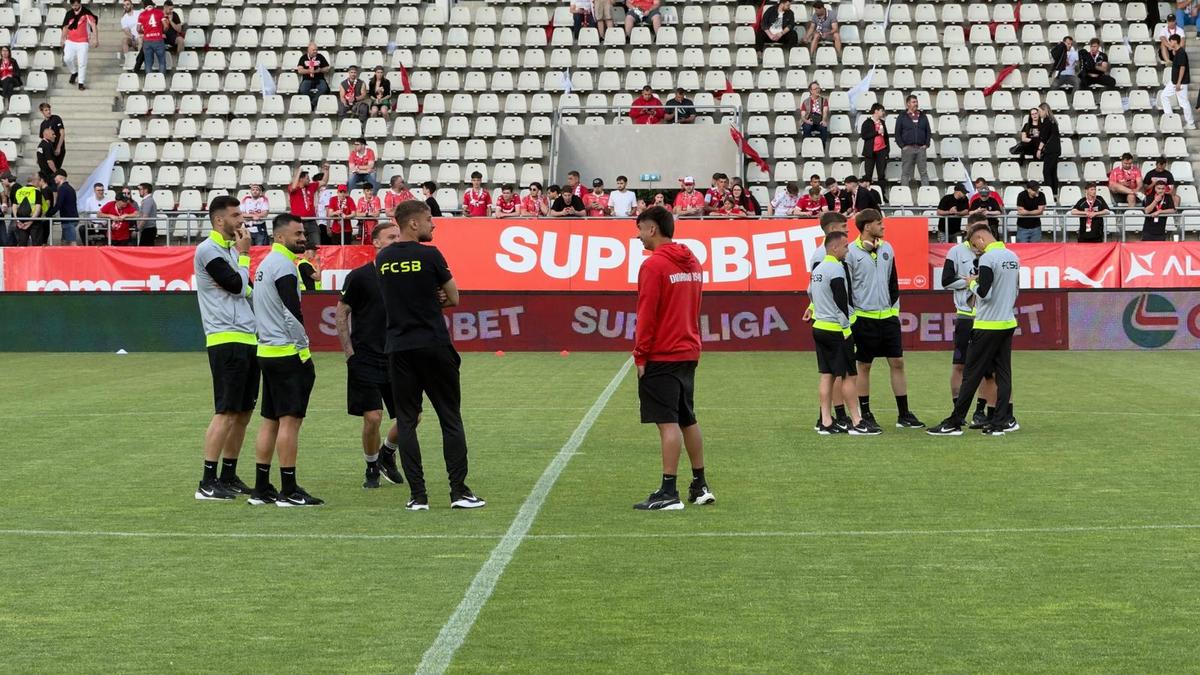 Dinamo - FCSB, imagini înainte de meci
