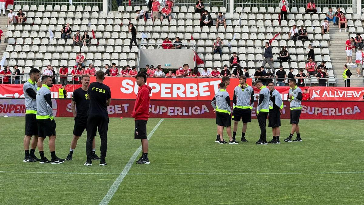 Dinamo - FCSB, imagini înainte de meci
