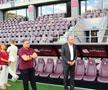 Dan Șucu a coborât în parcarea Sălii Rapid pentru a-i convinge să intre pe stadion la prezentarea lui Pancu
