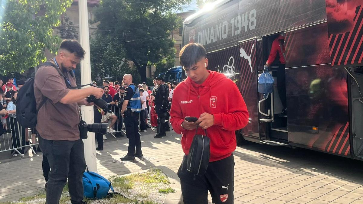 Dinamo - FCSB, imagini înainte de meci