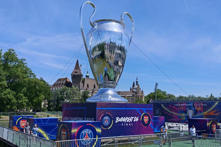 Imagini din fanzone-ul din Budapesta FOTO: Ionuţ Iordache (GSP)