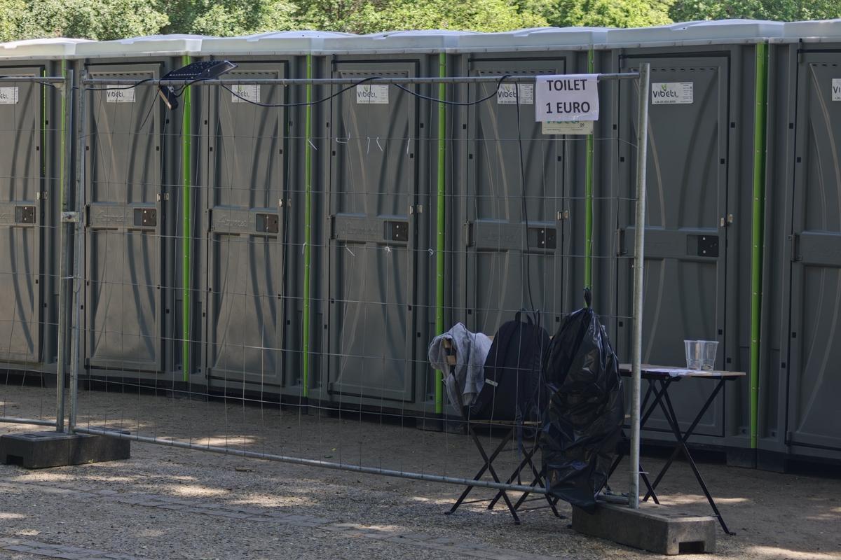 Imagini din fanzone-ul din Budapesta