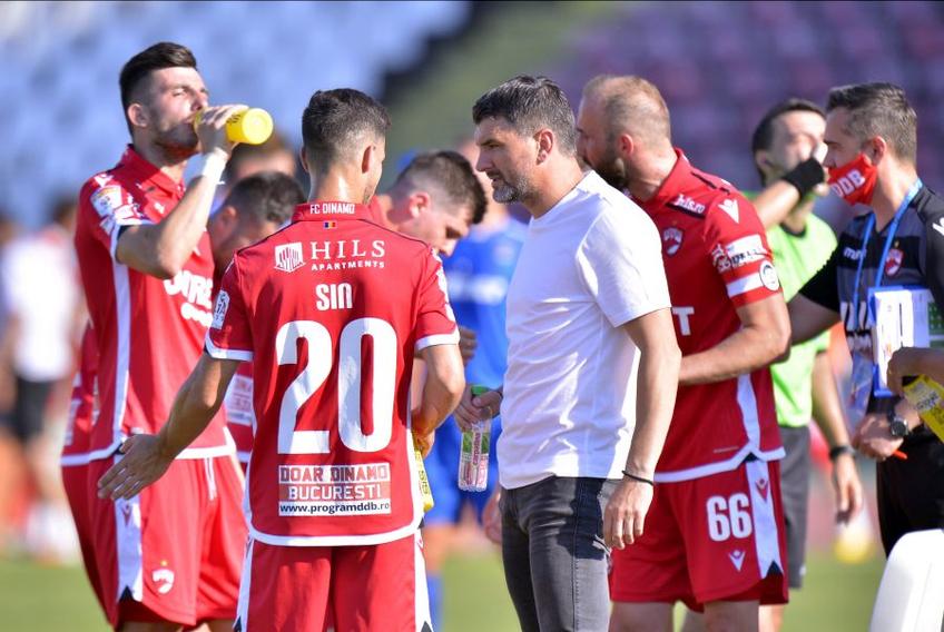 Dinamo are trei înfrângeri cu Mihalcea pe bancă