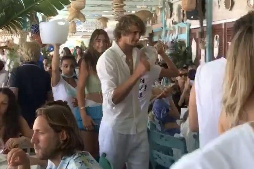 Zverev a petrecut în Monete Carlo