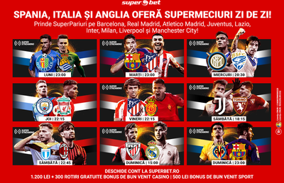 SuperPariorii au avut un weekend de vis! Începe o nouă săptămână cu SuperMeciuri zilnice!