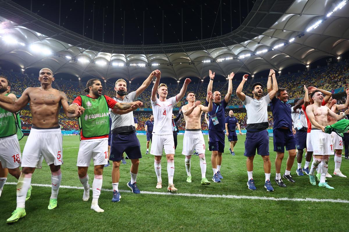 Tristețe și bucurie după Franța - Elveția pe Arena Națională // FOTO: Imago & Guliver/GettyImages