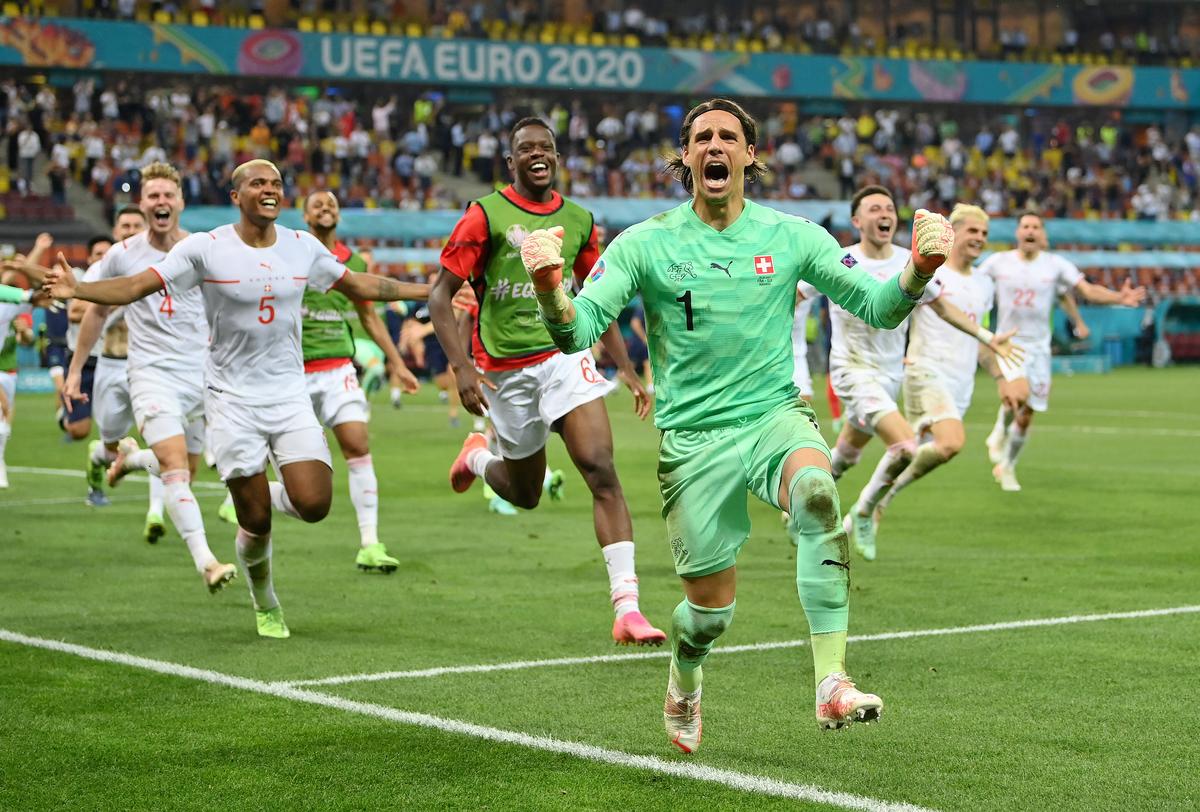 Tristețe și bucurie după Franța - Elveția pe Arena Națională // FOTO: Imago & Guliver/GettyImages