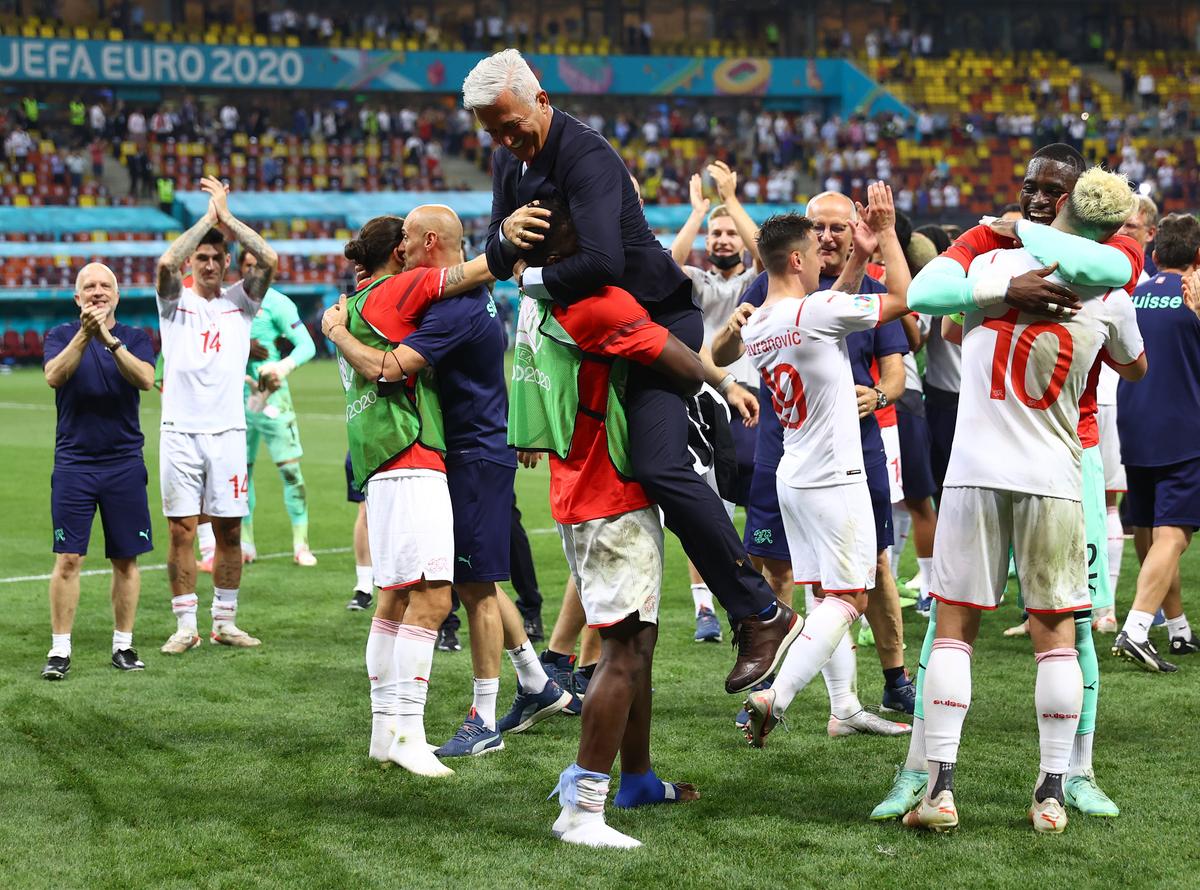 Tristețe și bucurie după Franța - Elveția pe Arena Națională // FOTO: Imago & Guliver/GettyImages