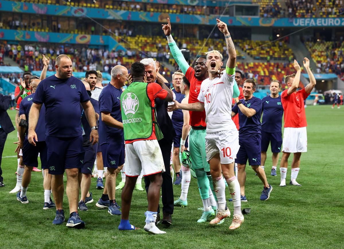 Tristețe și bucurie după Franța - Elveția pe Arena Națională // FOTO: Imago & Guliver/GettyImages