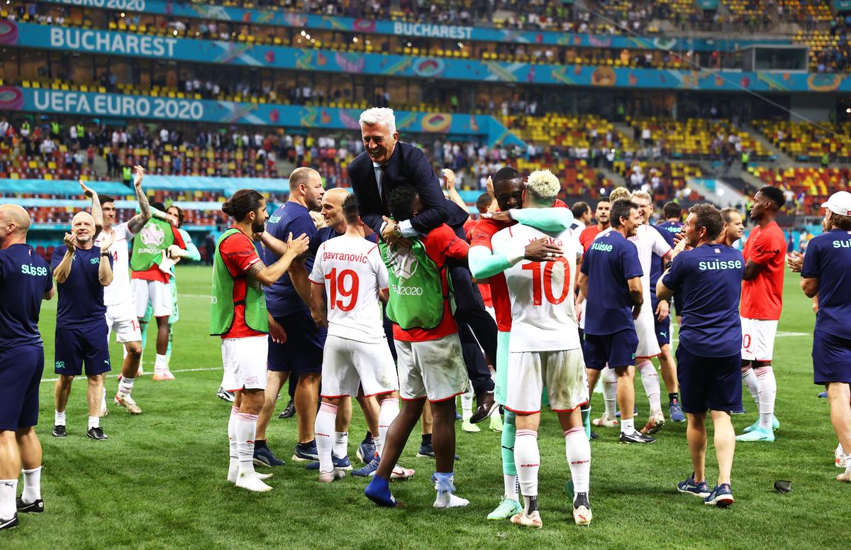 Tristețe și bucurie după Franța - Elveția pe Arena Națională // FOTO: Imago & Guliver/GettyImages