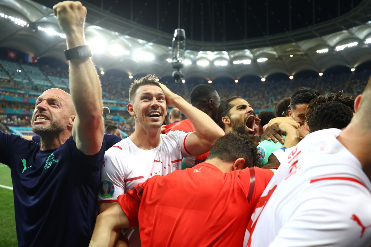 Bucurie vs. tristețe » Imaginile serii pe Arena Națională după thriller-ul dintre Franța și Elveția